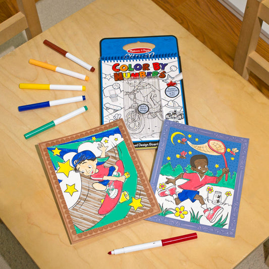 On the Go Color by Numbers