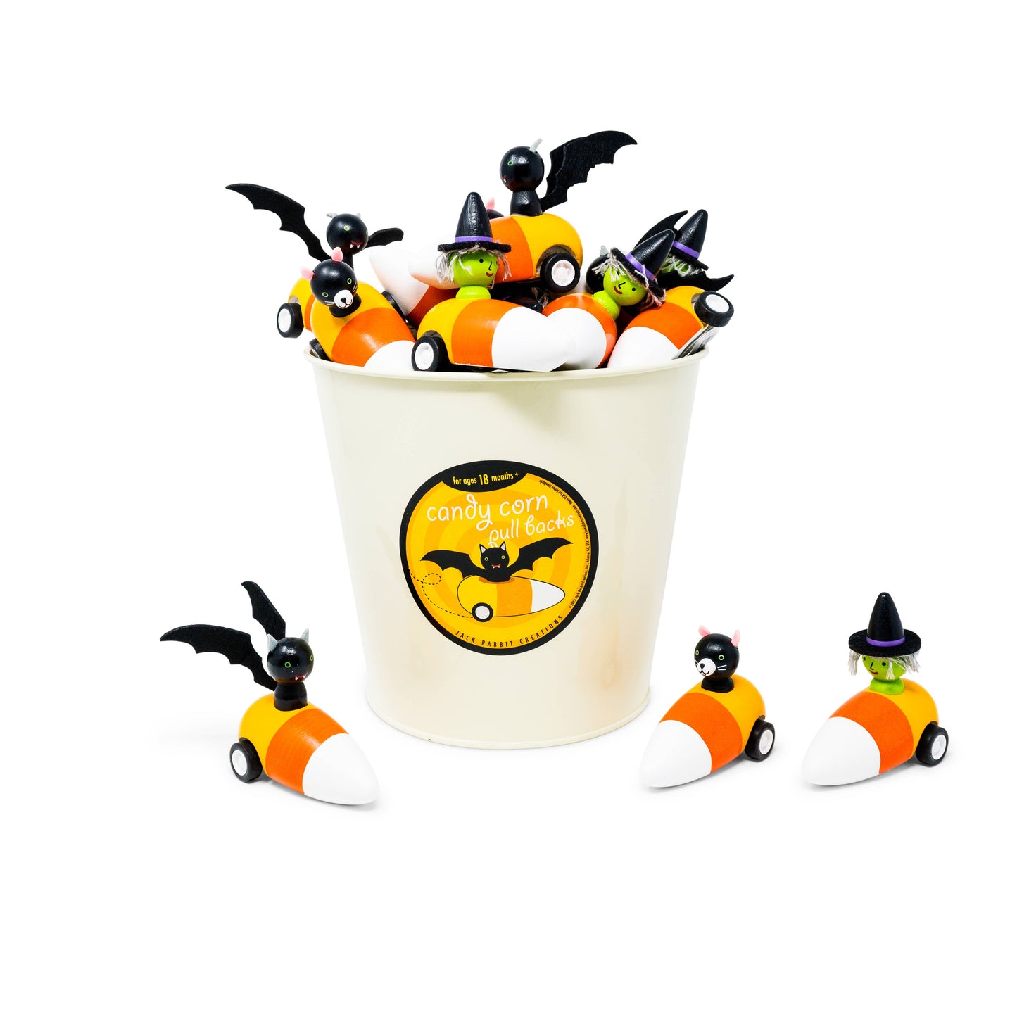 Pullback Candy Corn Cars (sold individually)