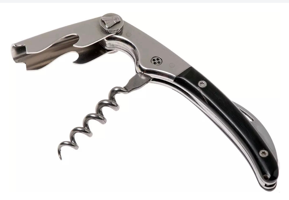 Black Horn Handle Clos Laguiole Corkscrew