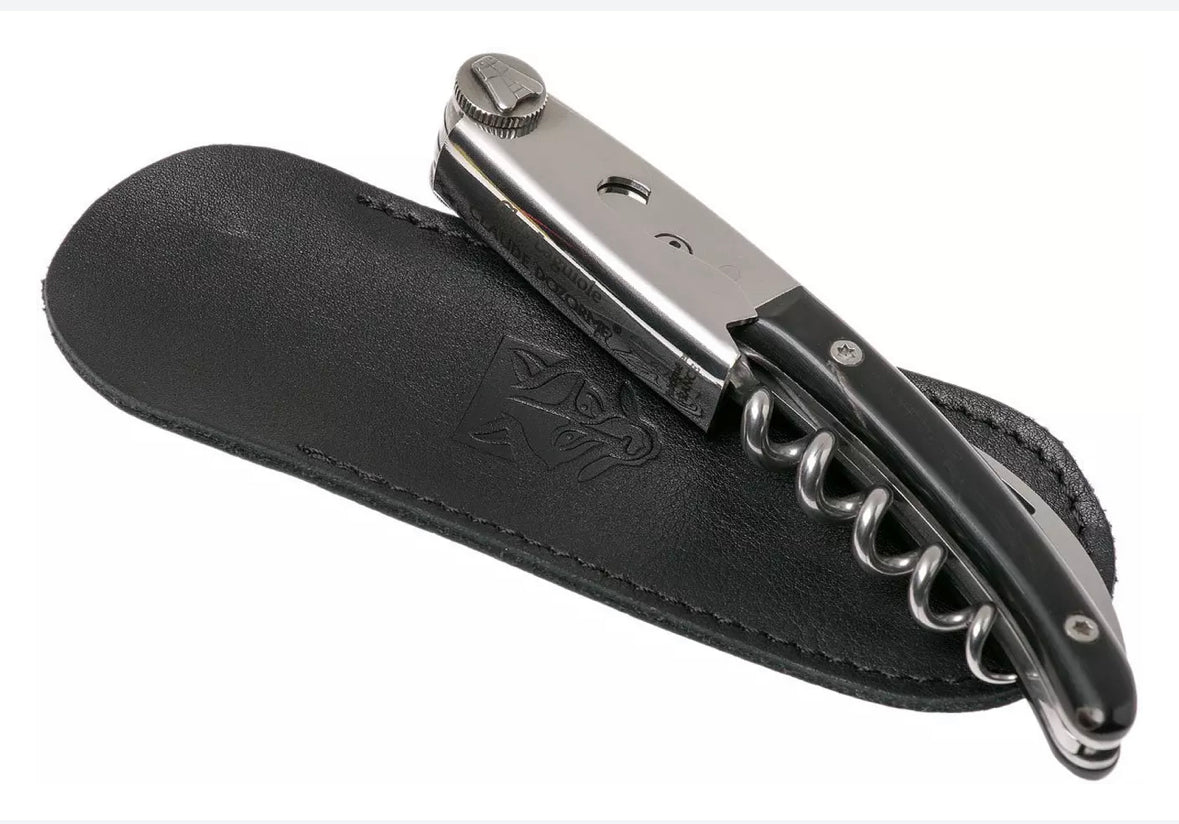 Black Horn Handle Clos Laguiole Corkscrew