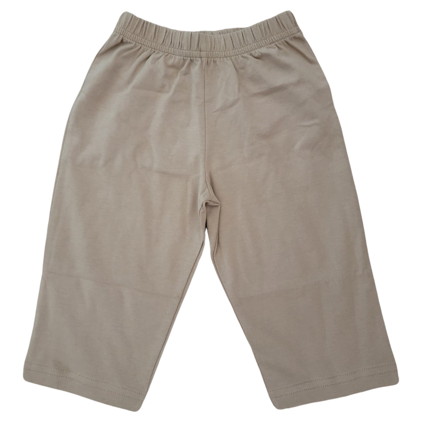 Boy's Jersey Cotton Khaki Pull On Pants