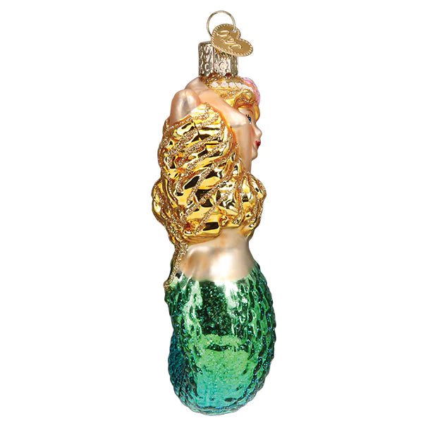 Ornament, Seashell Mermaid
