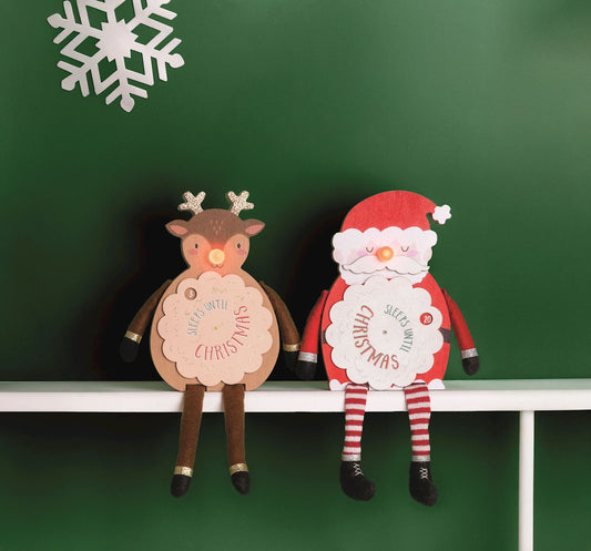 Sleeps Until Christmas, Santa Sitter