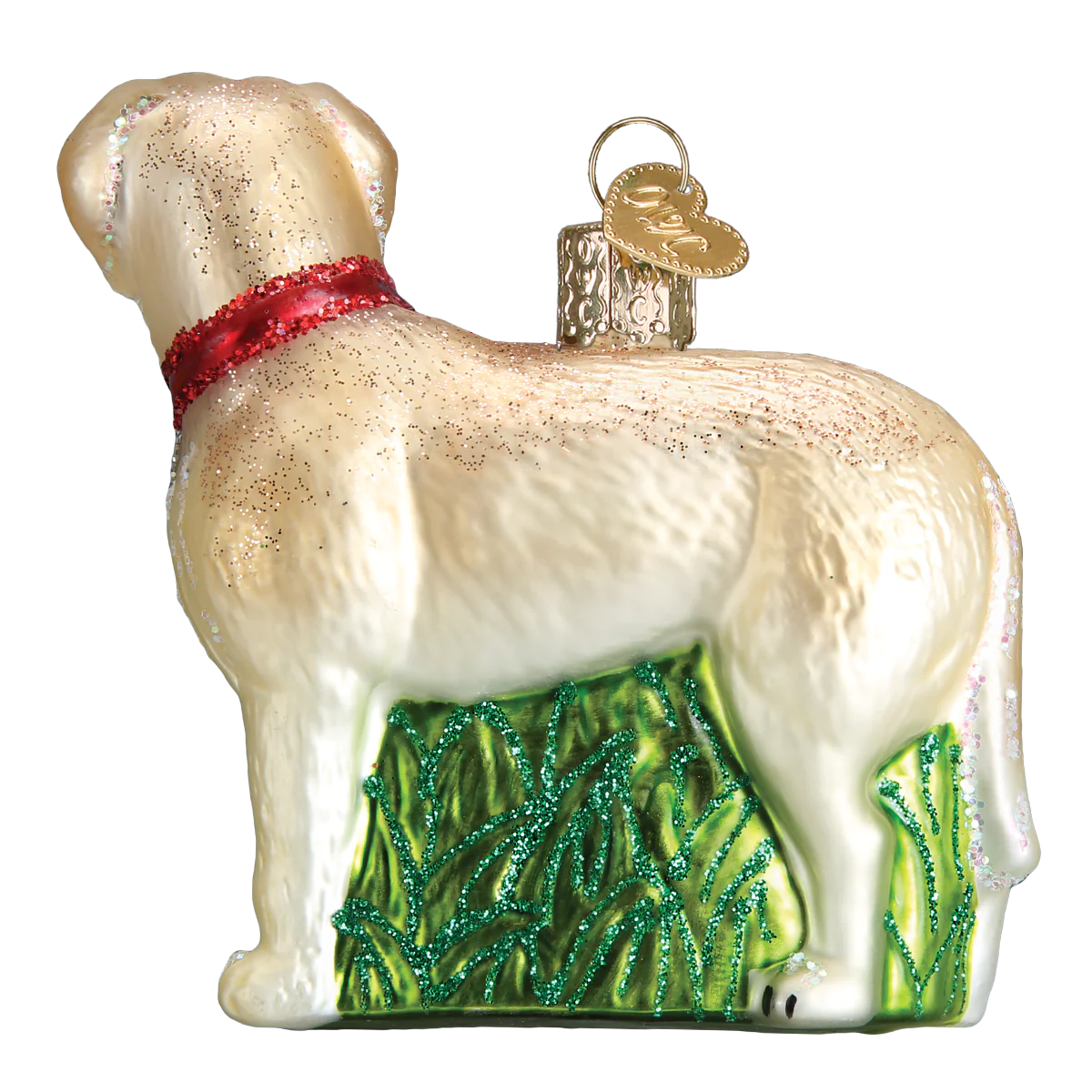 Ornament, Standing Yellow Lab