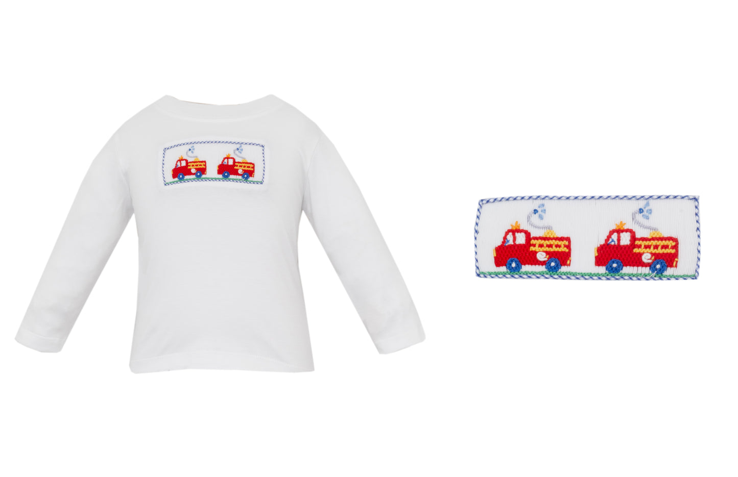 Firetruck White T-Shirt