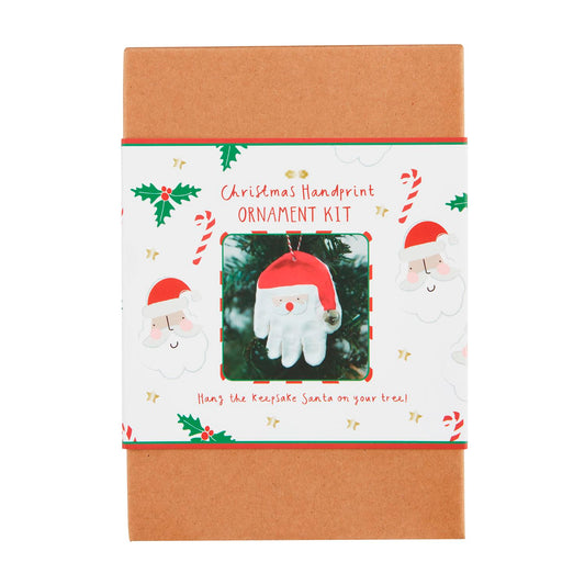 Christmas Handprint Ornament Kit, Santa