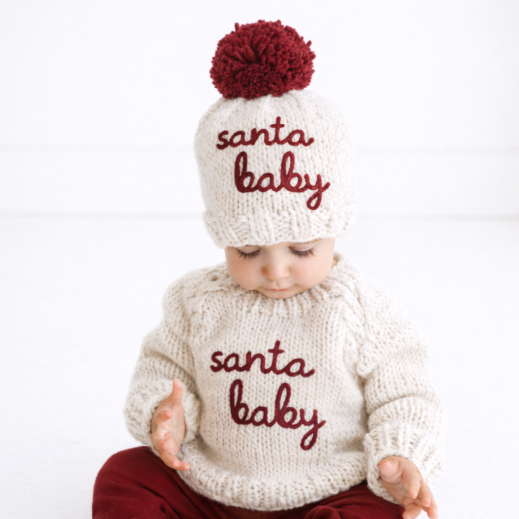 Santa Baby Beanie Hat