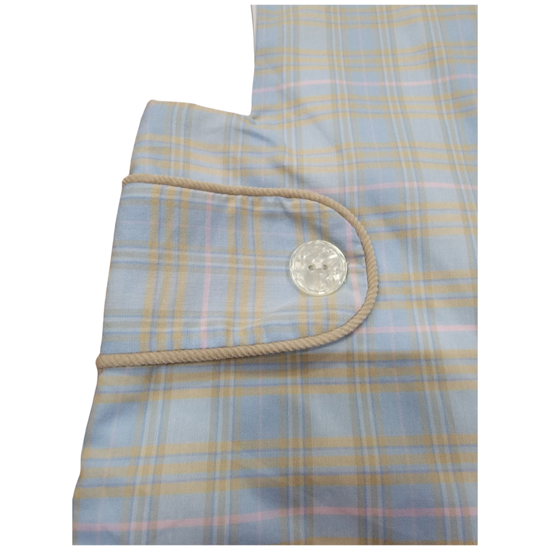 Wesley Shortall, Blue/Pink Flannel