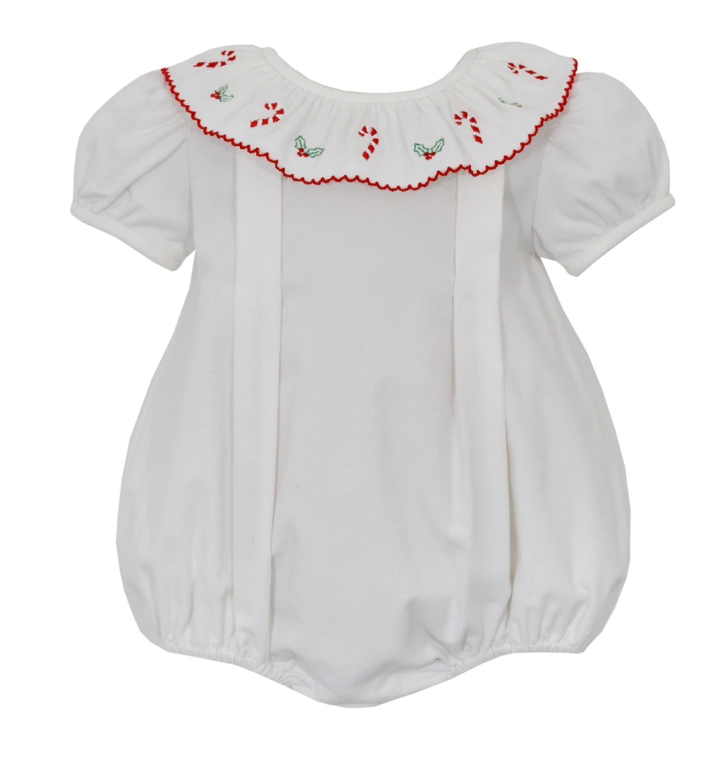 Girl Candy Canes White Cord Bubble