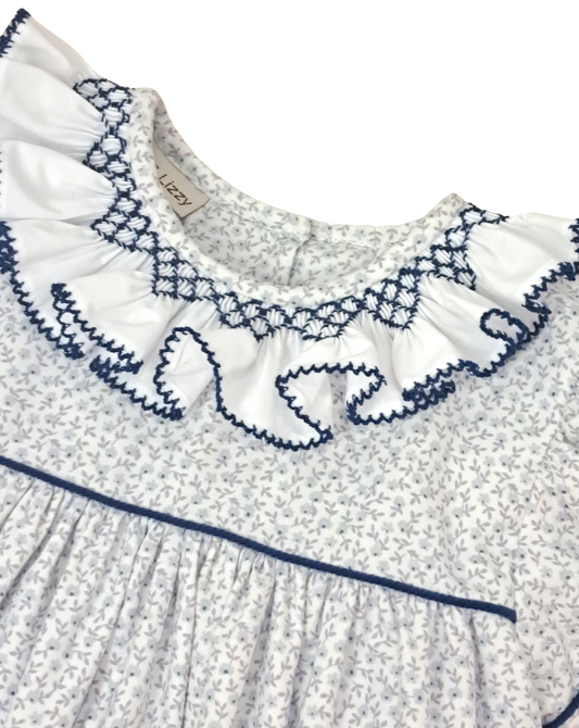 Christina Hand Smocked Collar Float Dress