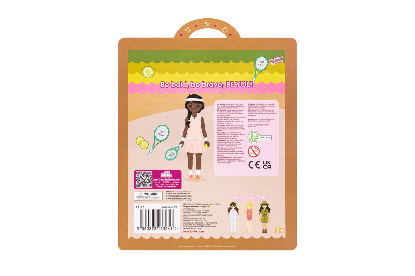 Lottie Doll Clothes, Tennis Club