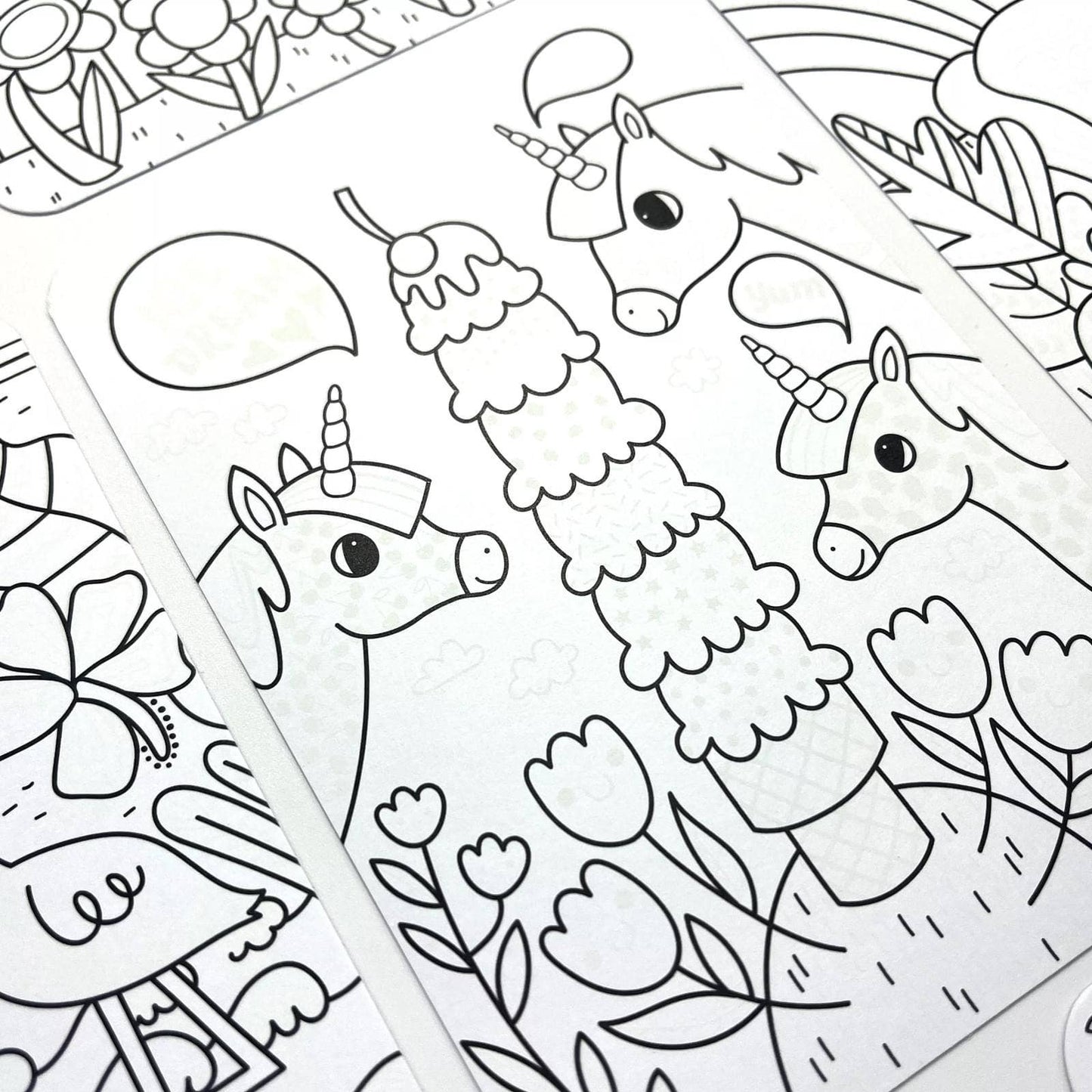 Undercover Art Hidden Patterns Coloring, Unicorn Friends