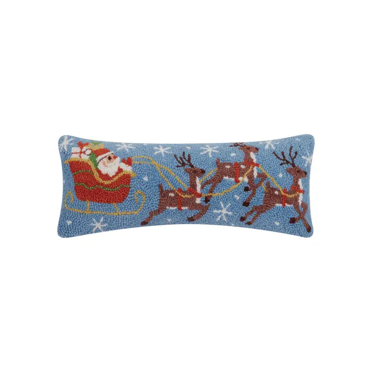 Hook Pillow, Santa's Reindeer