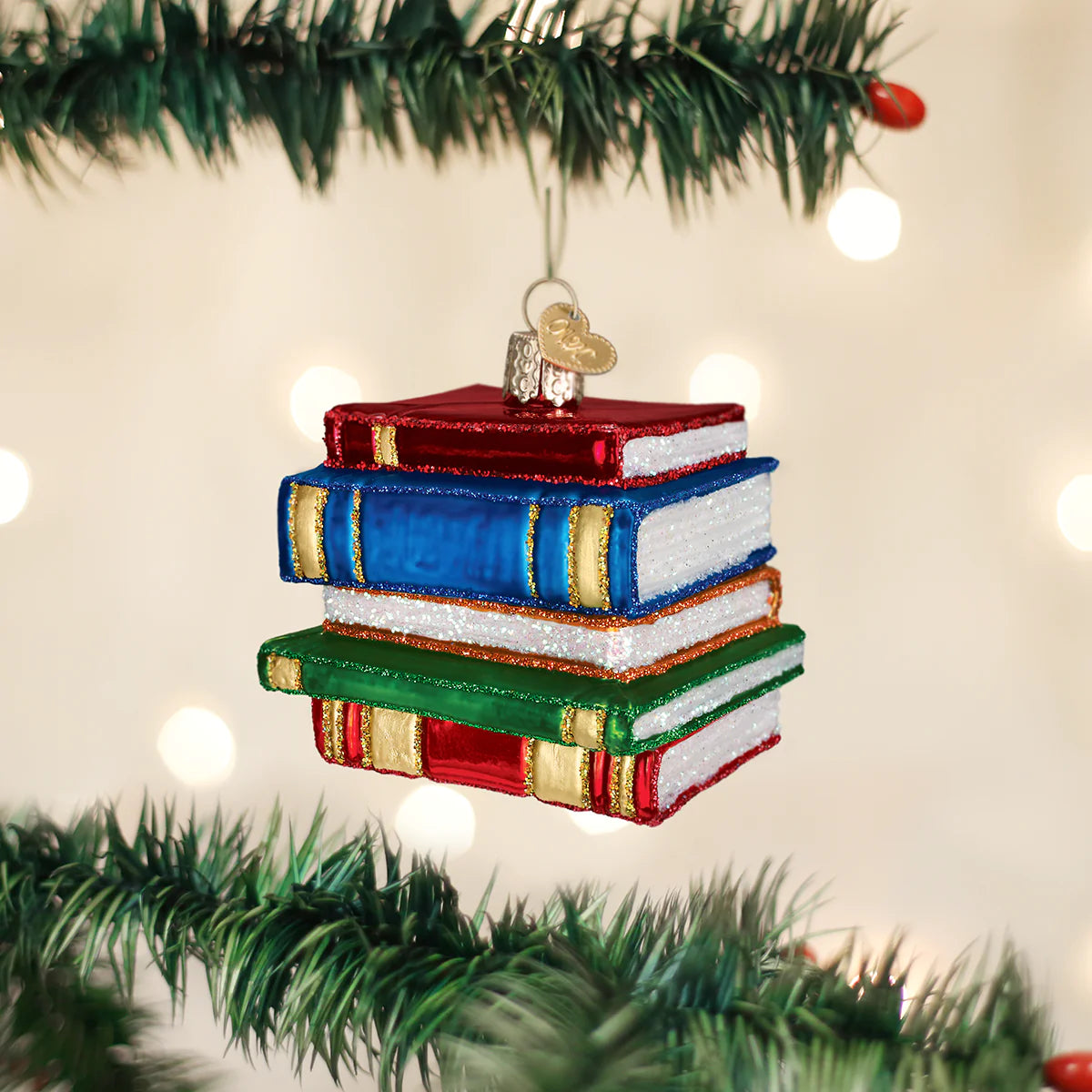 Ornament, Stack of Books