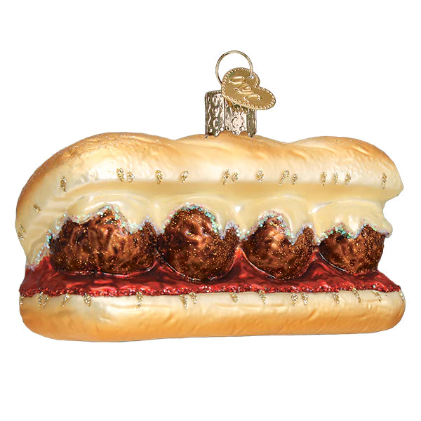Ornament, Meatball Sandwich