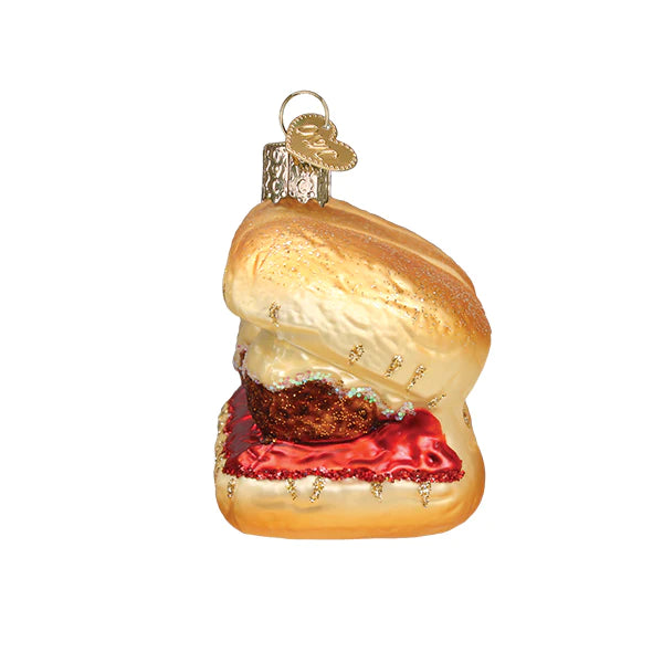 Ornament, Meatball Sandwich