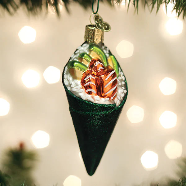 Ornament, Sushi Hand Roll