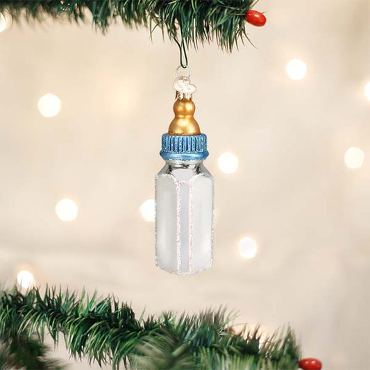 Ornament, Boy Baby Bottle