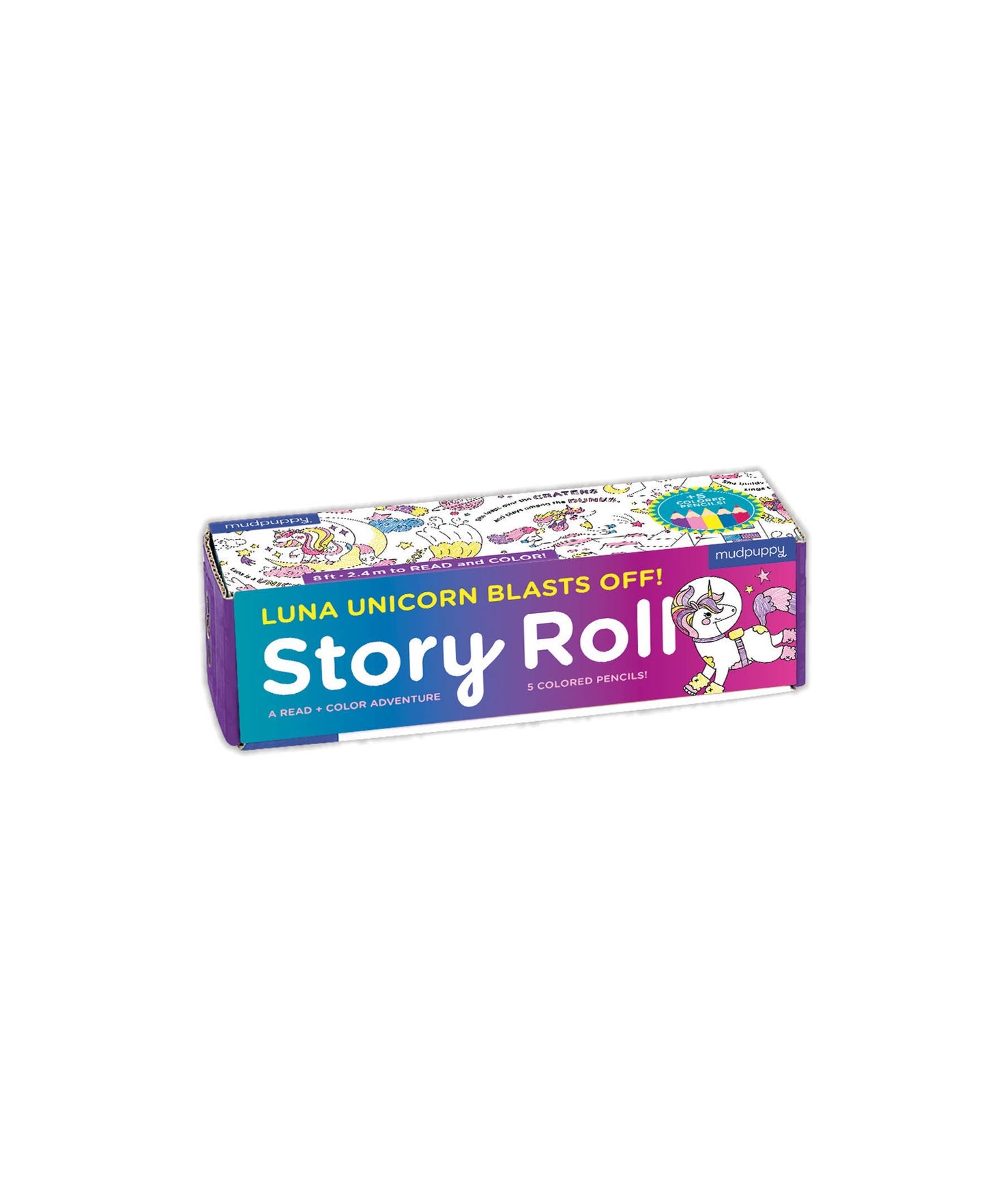 Coloring Roll, Luna Unicorn