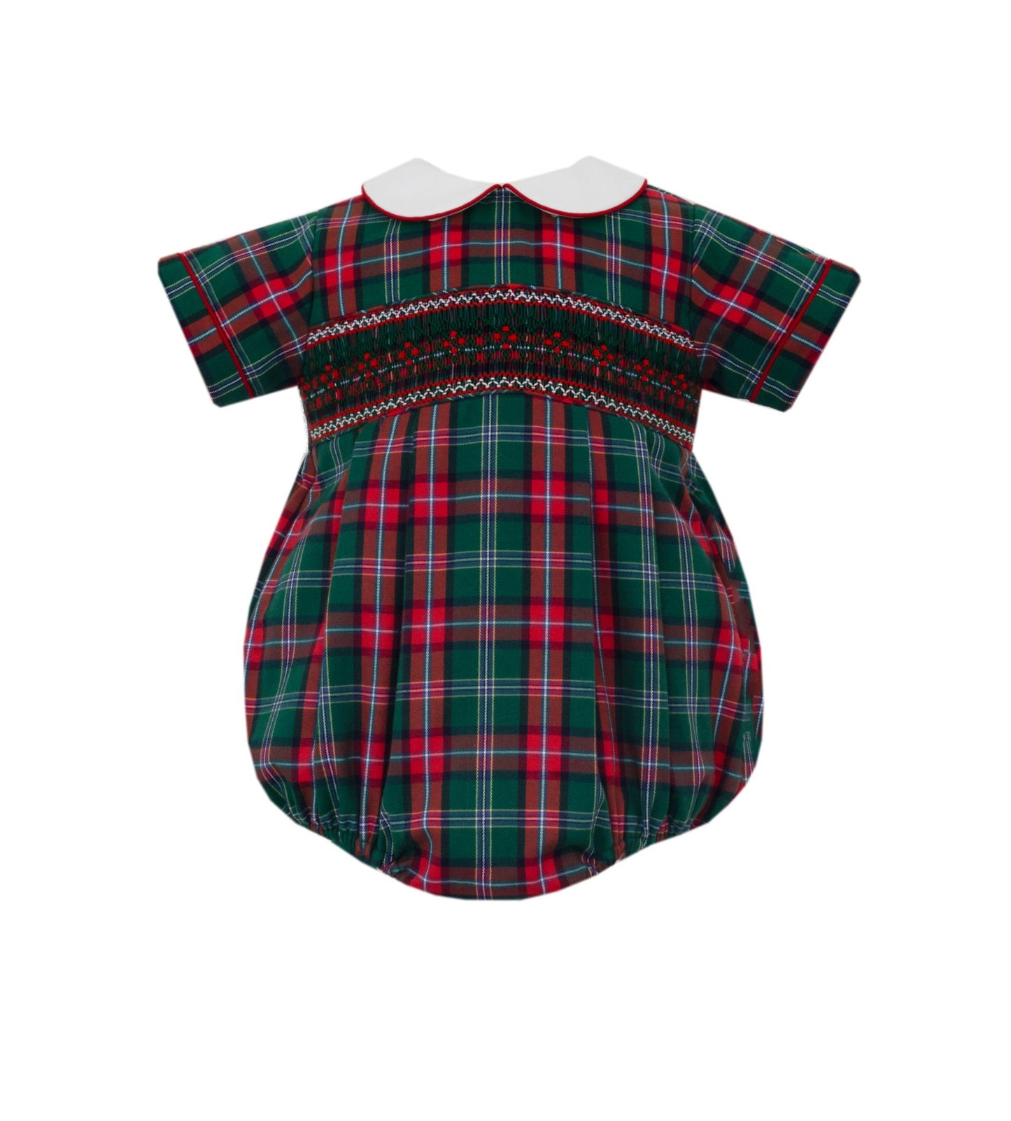 Michael Green & Red Plaid Boy Short Bubble
