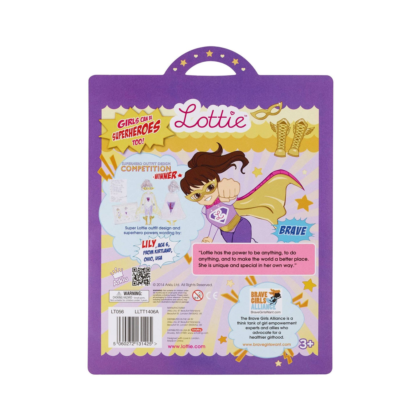 Lottie Doll Clothes, Superhero
