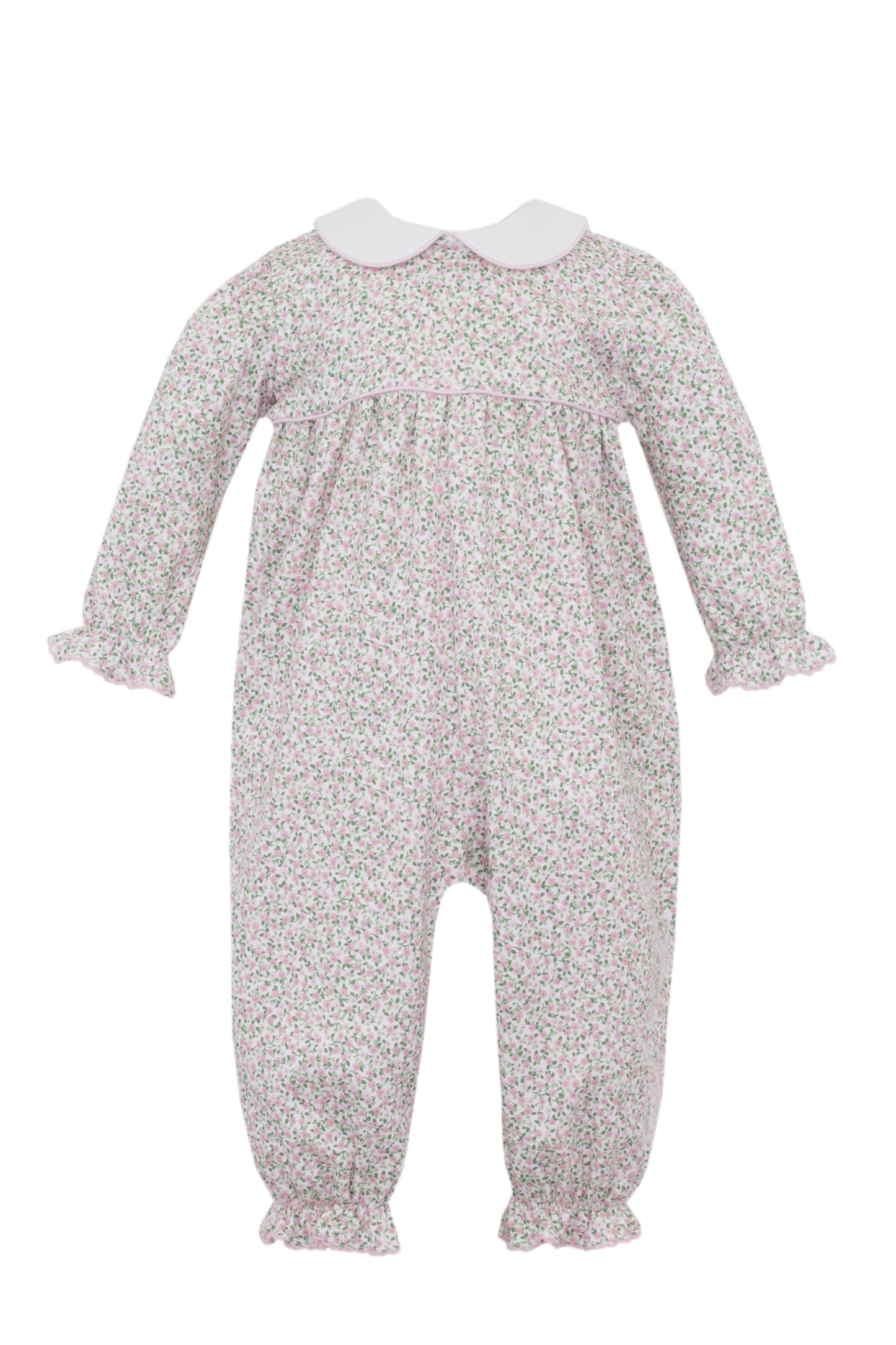 Carol Pink Liberty Floral Romper