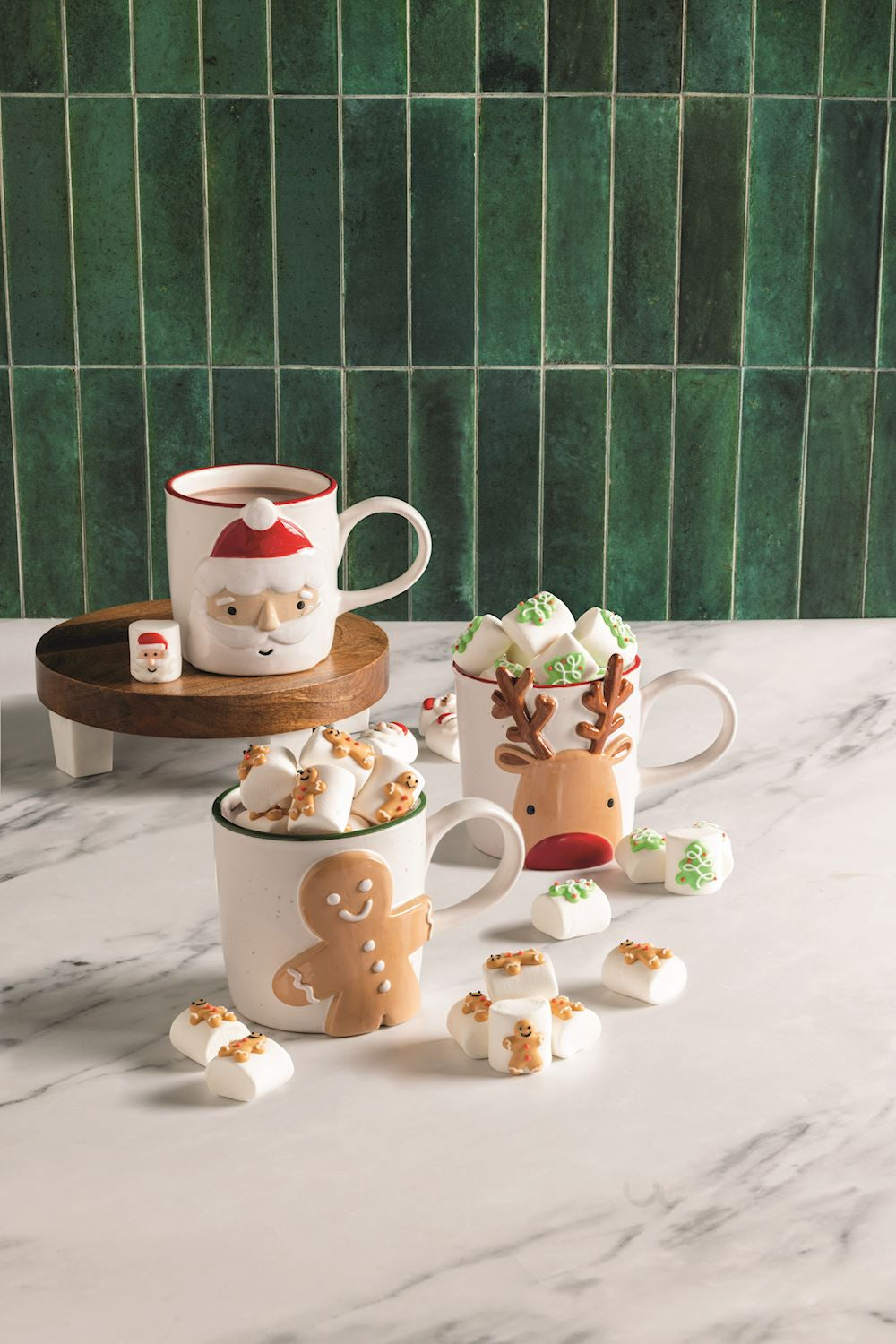 Santa Mug & Marshmallow Set