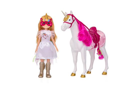Lottie Doll, Unicorn Dress Up Doll & Set