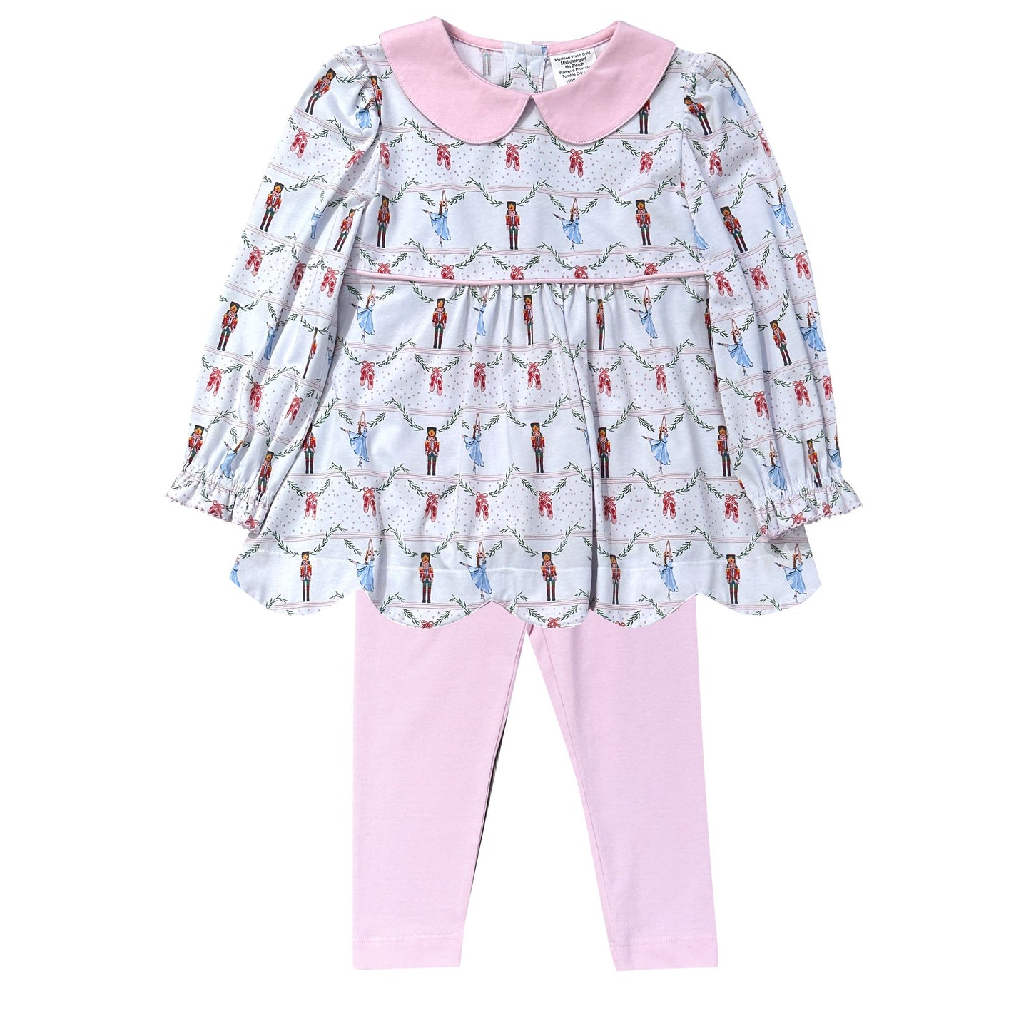 Nutcracker Pink Leggings Set