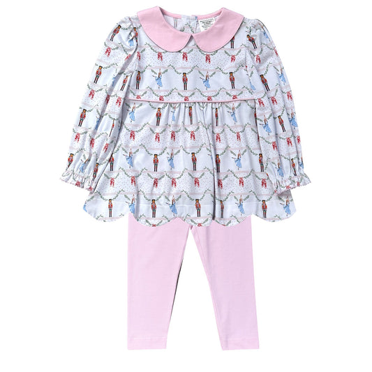 Nutcracker Pink Leggings Set