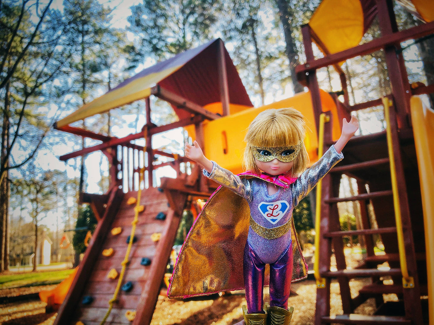 Lottie Doll Clothes, Superhero