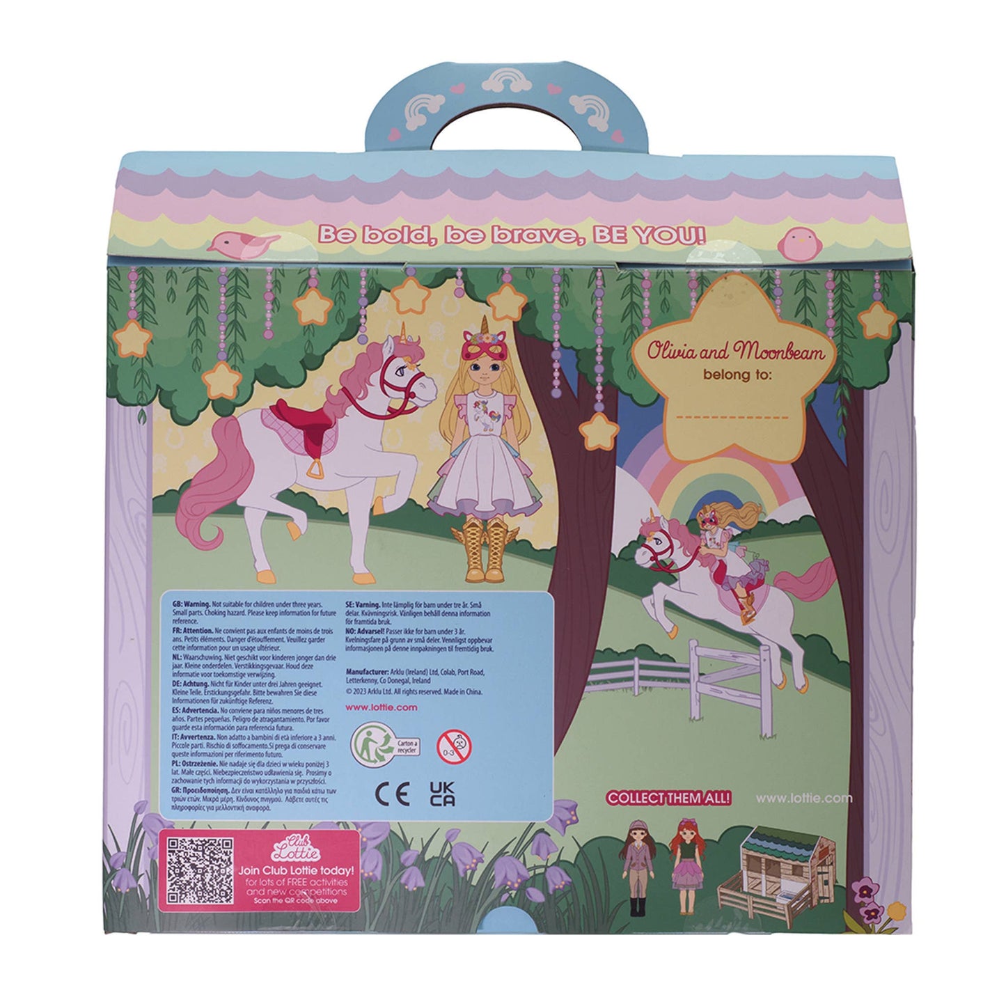 Lottie Doll, Unicorn Dress Up Doll & Set