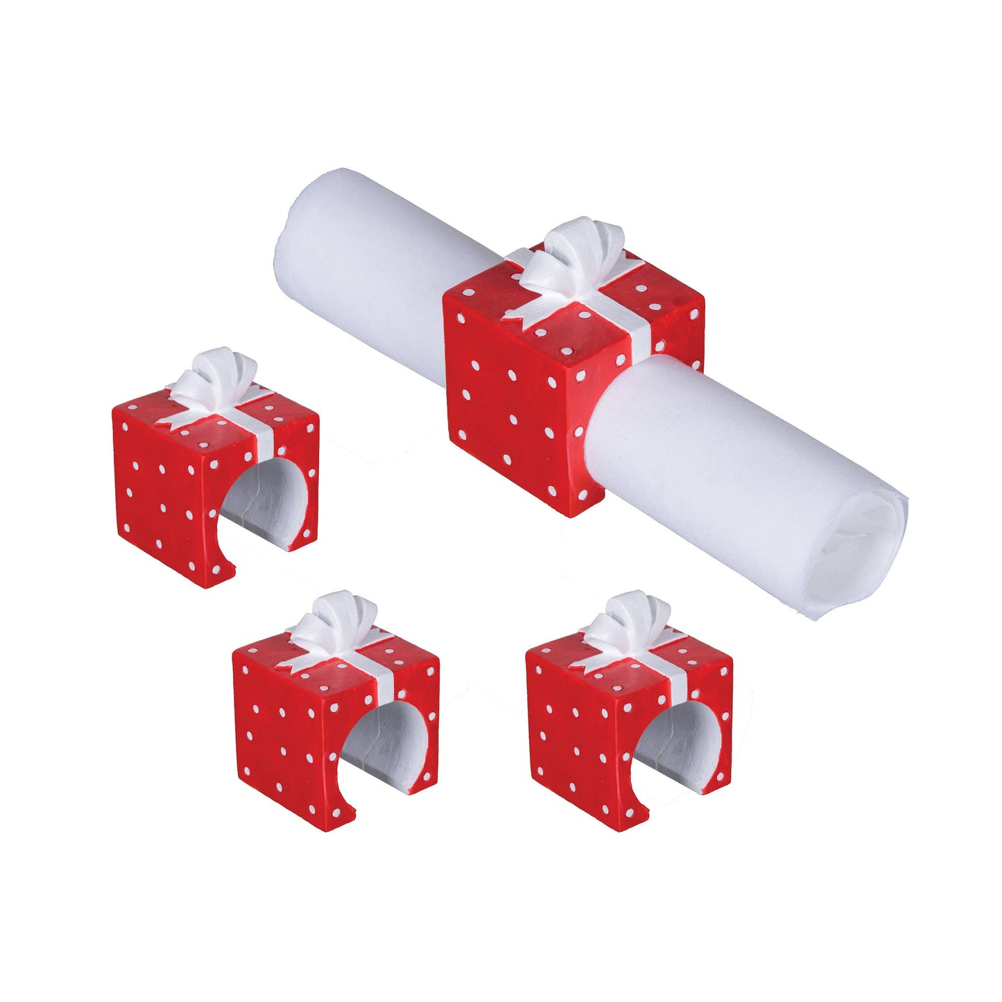 Christmas Present Napkin Rings