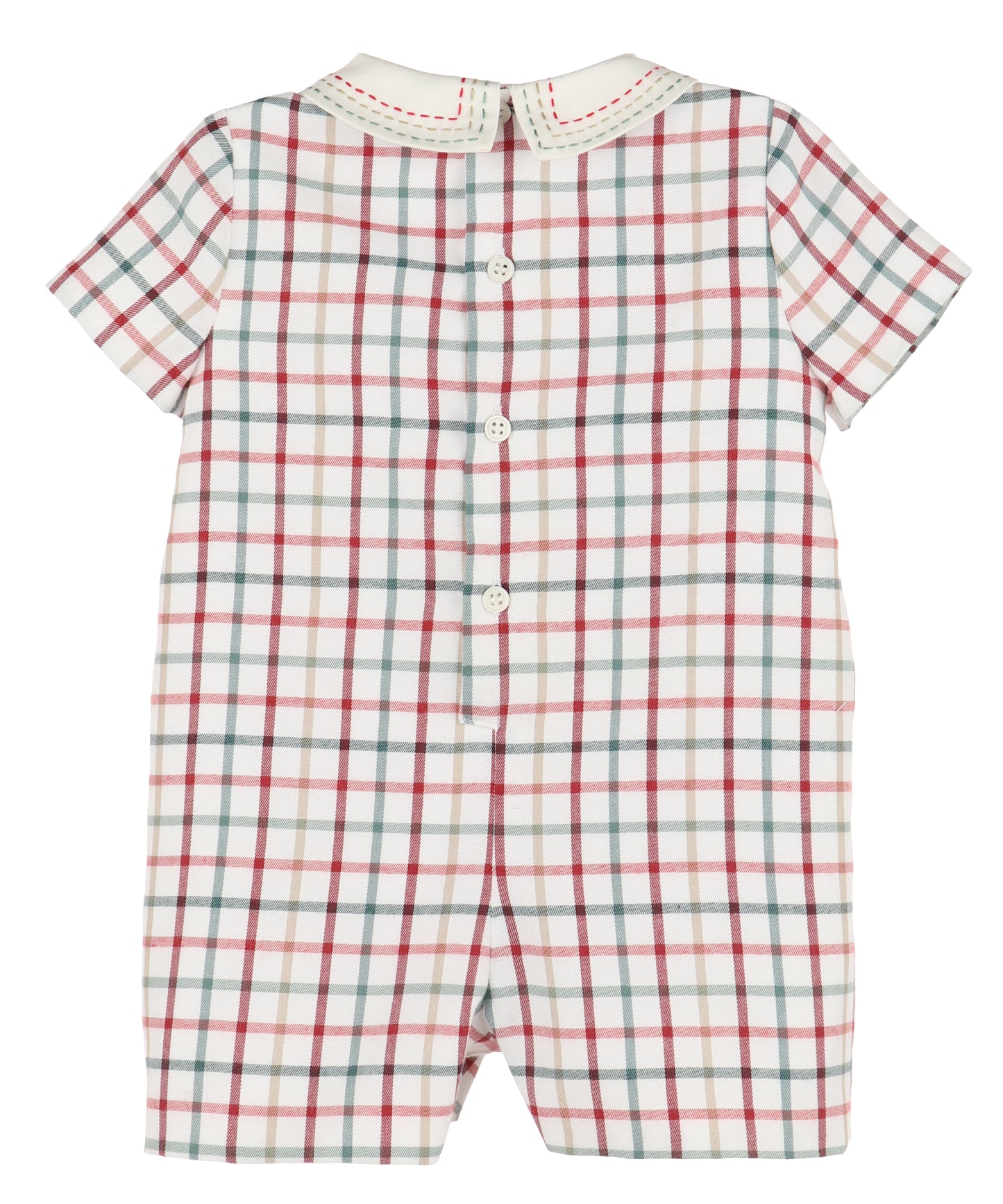 Tattersall Boy Romper