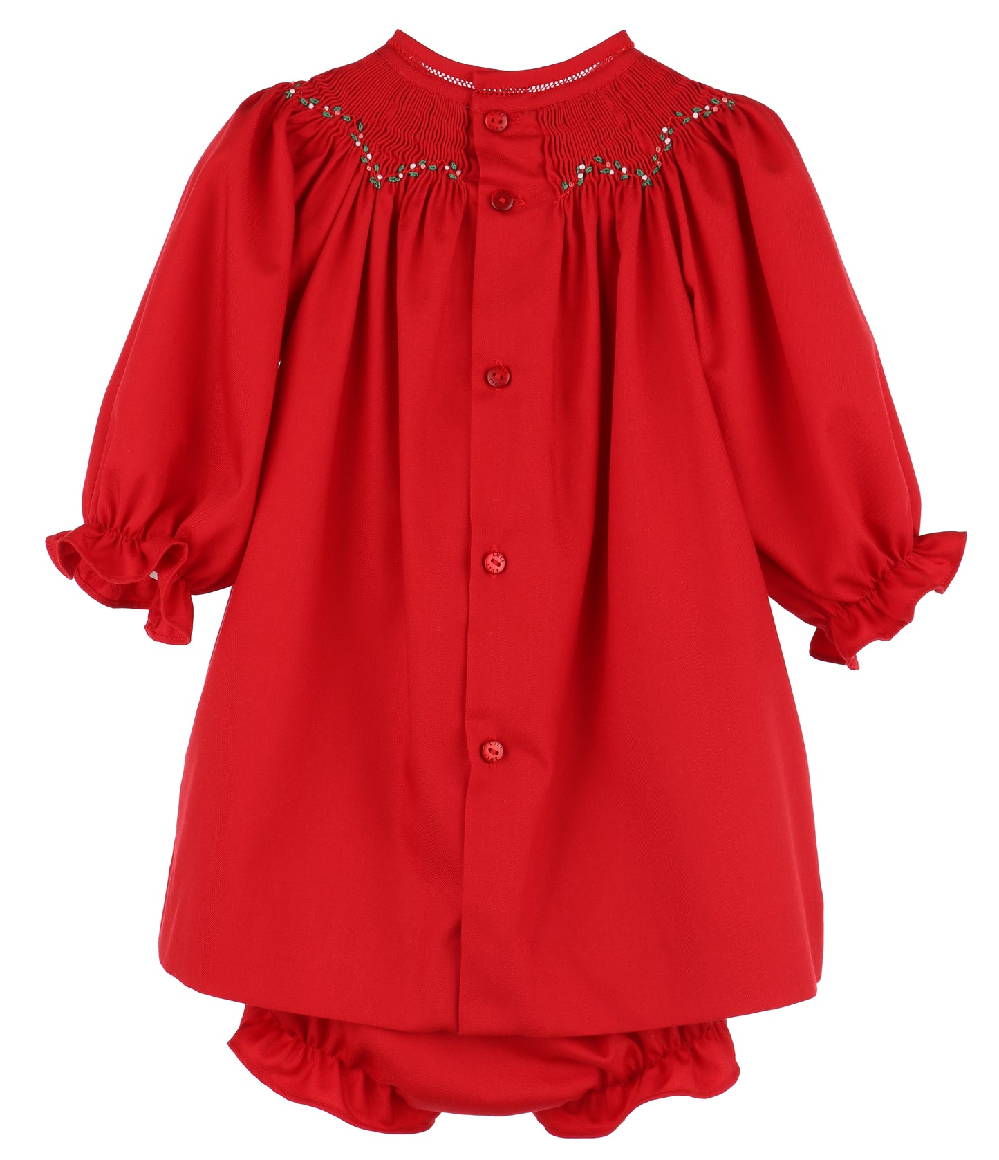 Merry & Bright Smock Bishop Dress
