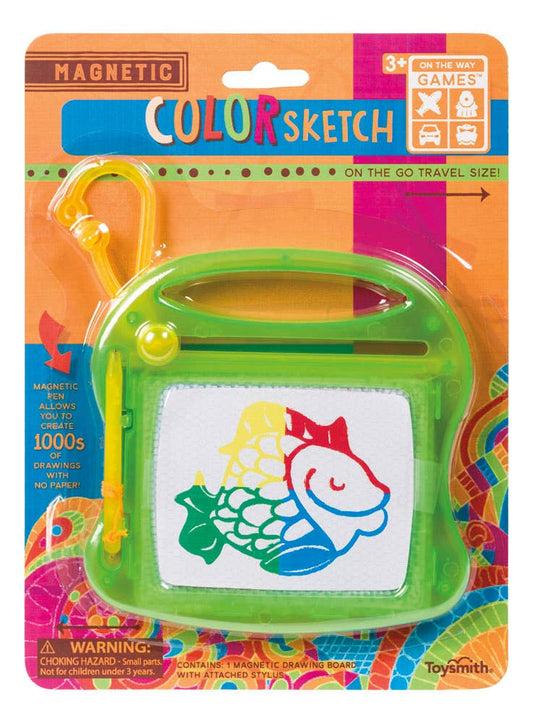 Magnetic Color Sketch, Drawing, Travel Size (assorted colors)