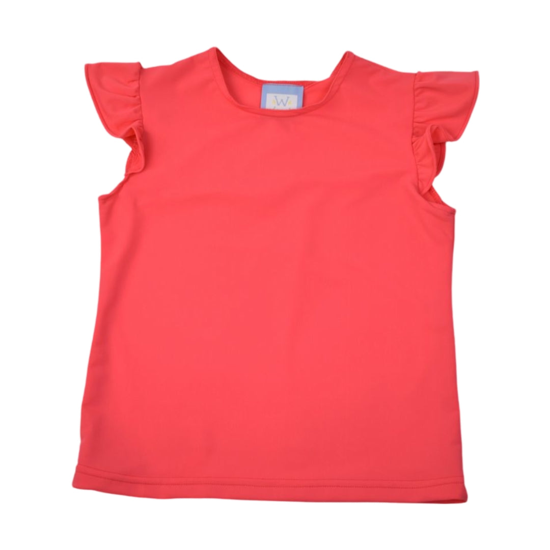 Hot Pink Angel Sleeve Top