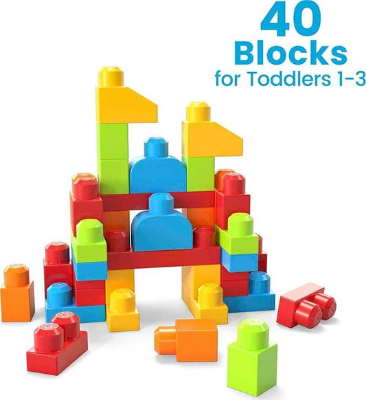 Mega Bloks Let's Build It! 40-Piece Set