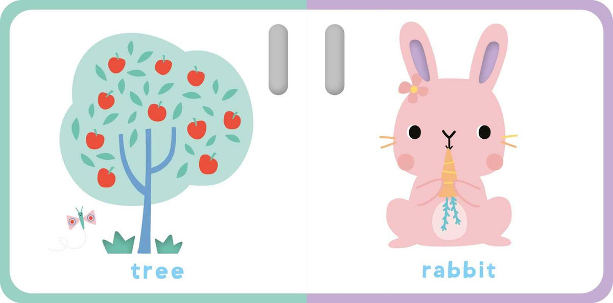 Touch & Feel Stroller Book - Words by Little Genius Books