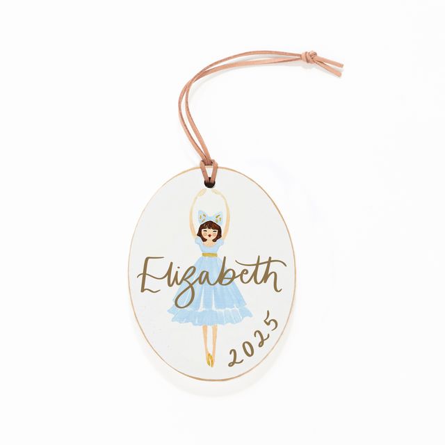 Ornament, Blue Ballerina