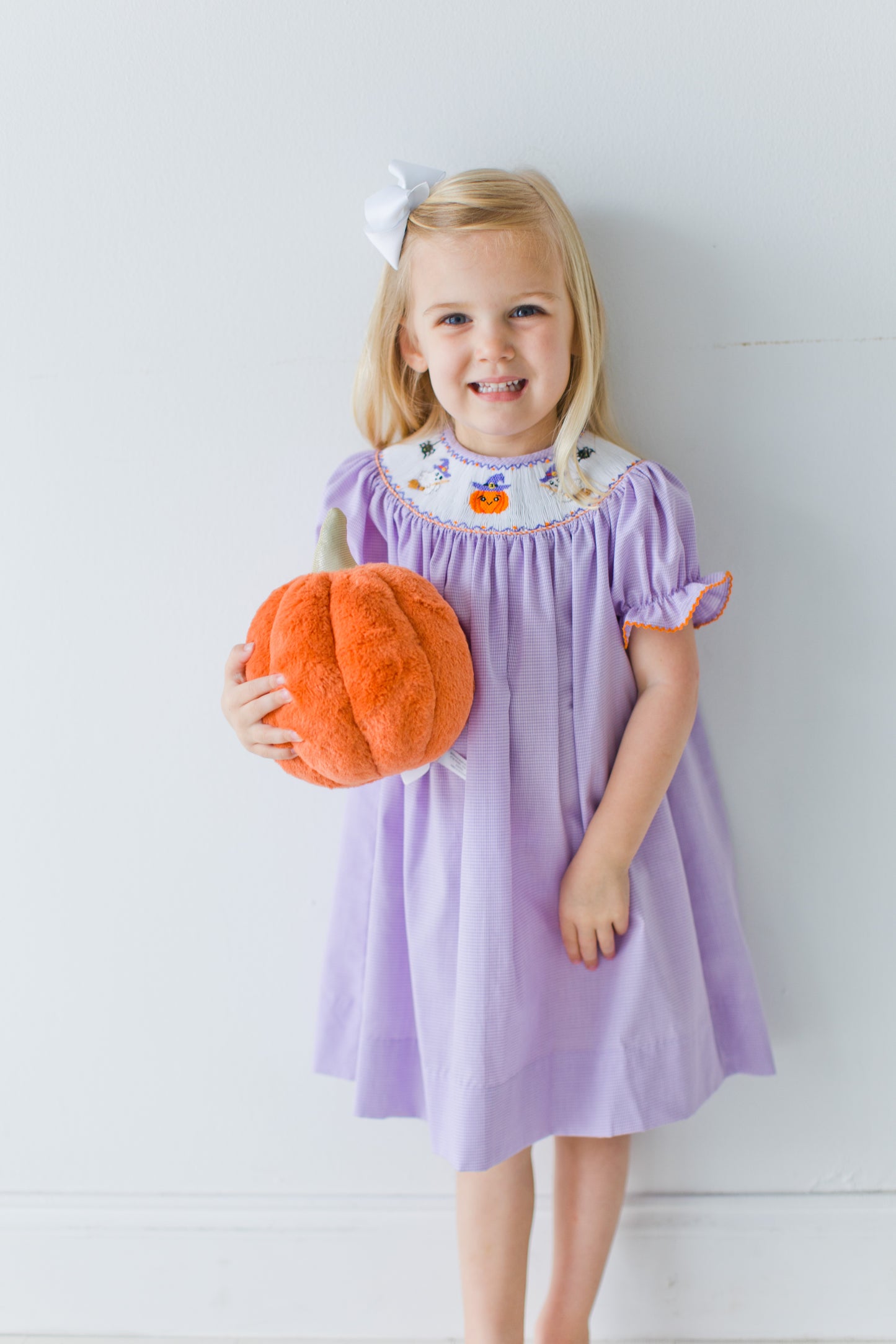 Emma Ghost Halloween Friends Bishop Dress