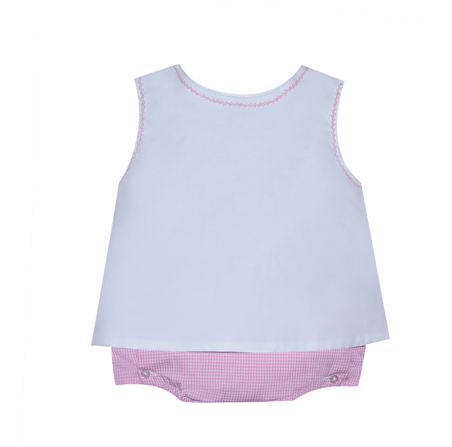 Gingham Bailey Diaper Set