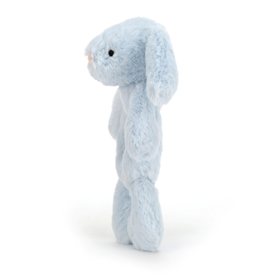 Bashful Blue Bunny Ring Rattle 2024