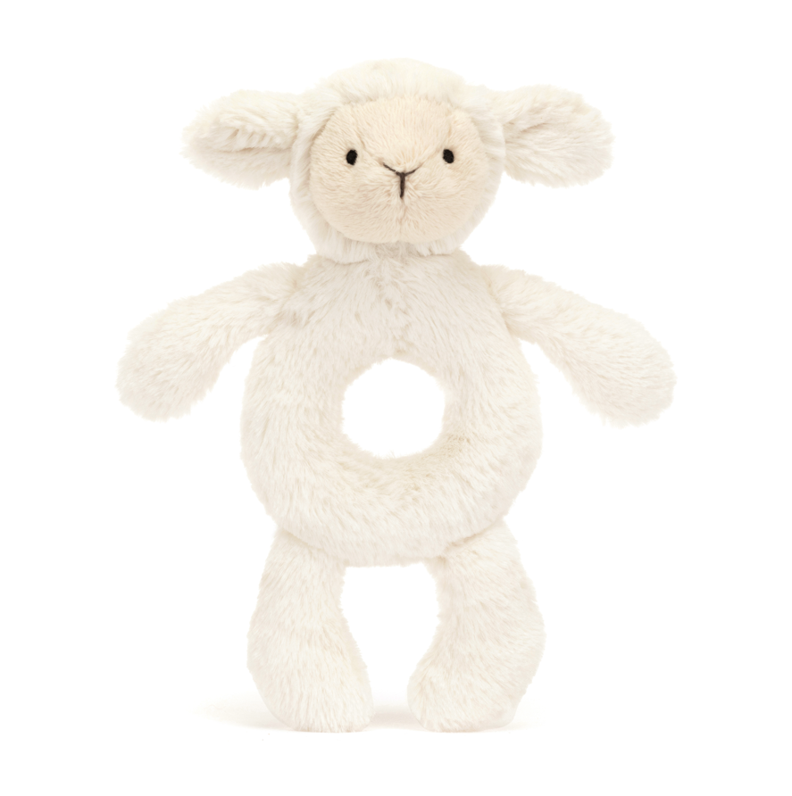 Bashful Lamb Ring Rattle 2024