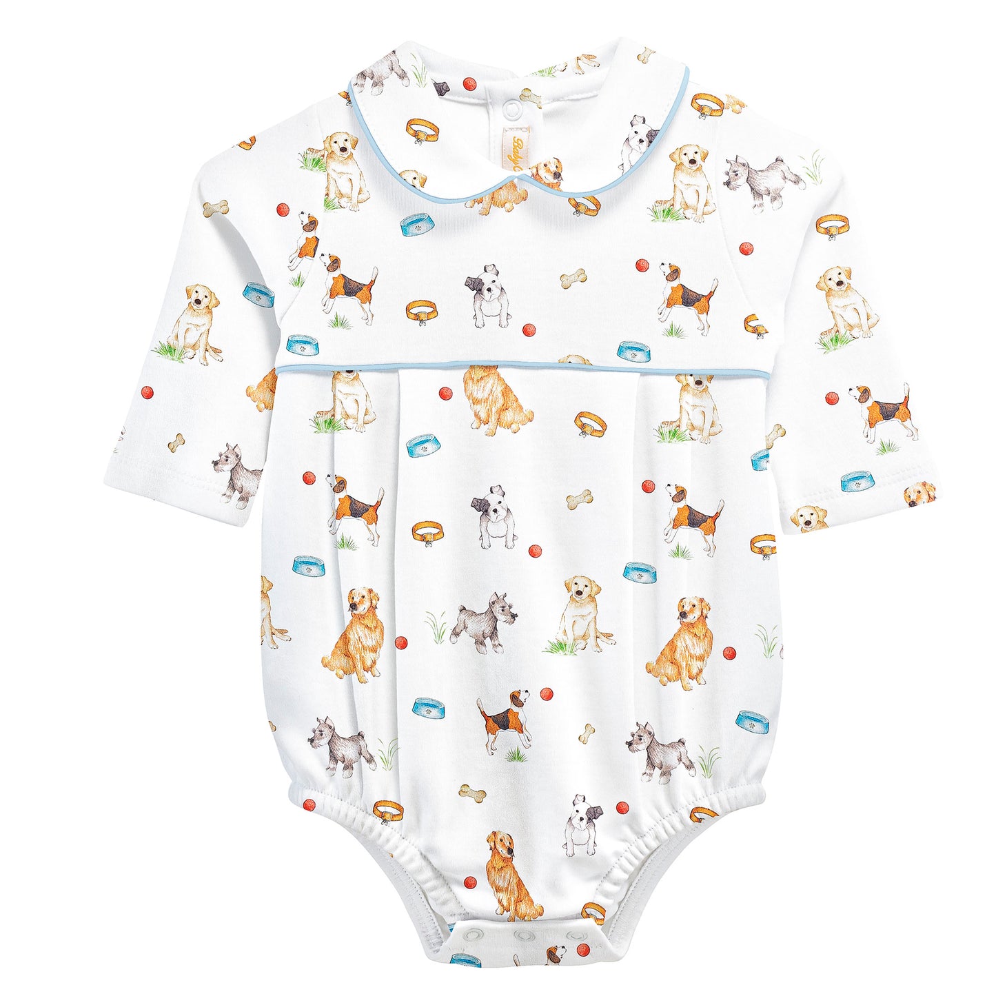 Best Friends Long Sleeve Collared Bubble