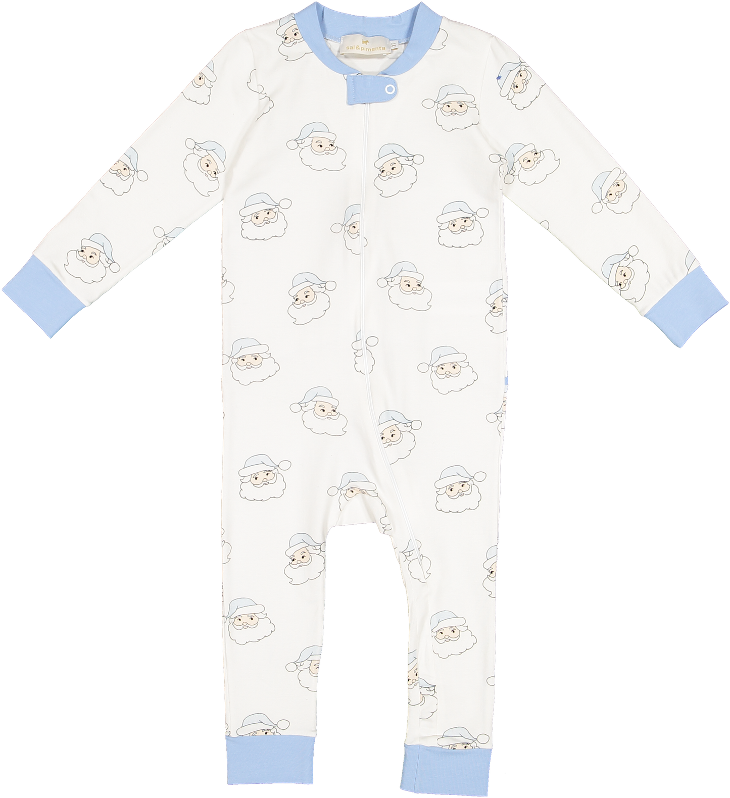 Blue Santa Baby Boy Pajama