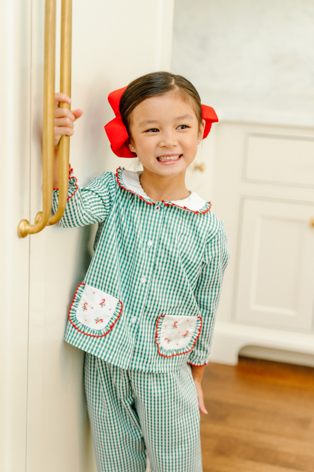 Candy Cane Girl's Loungewear Set