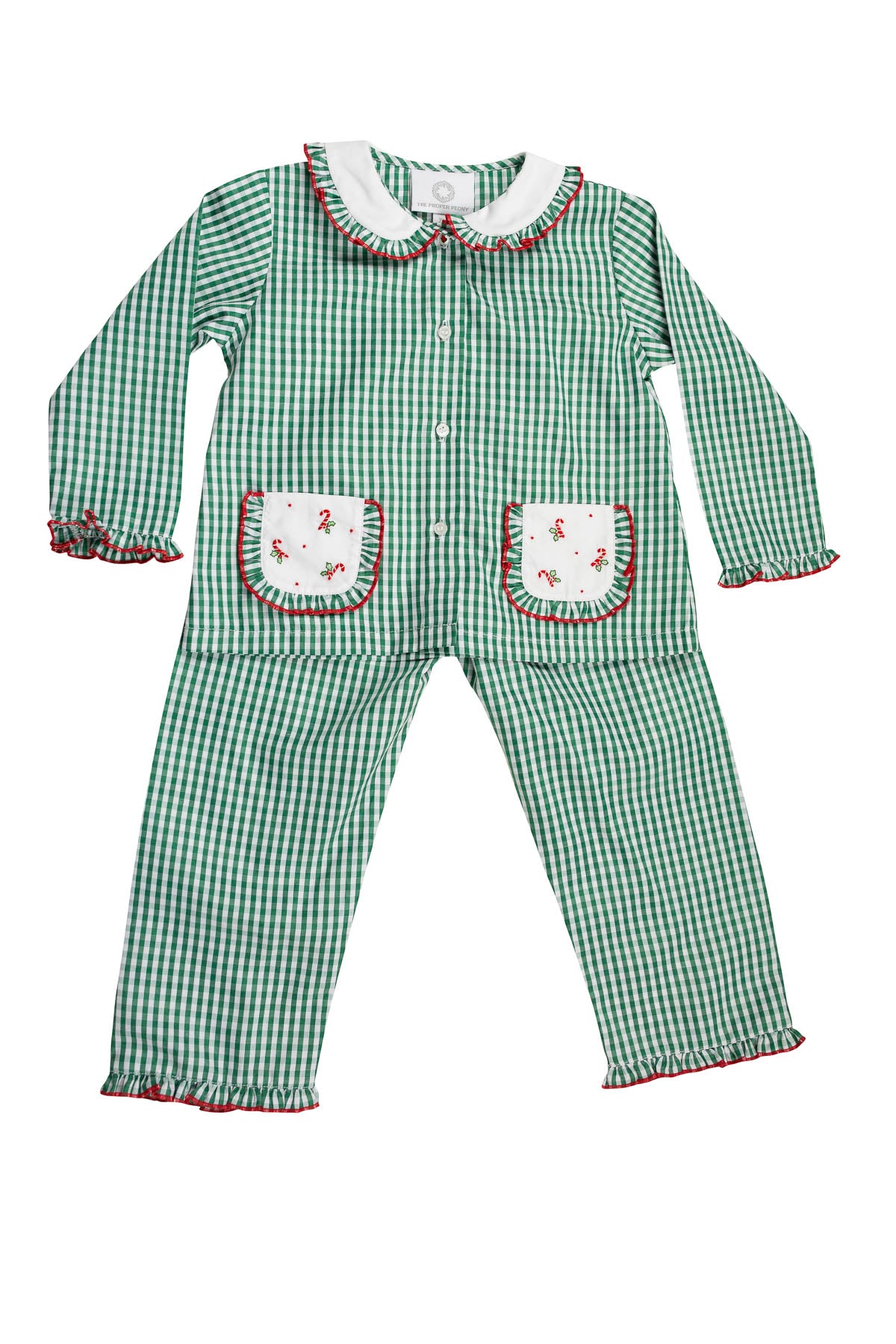 Candy Cane Girl's Loungewear Set