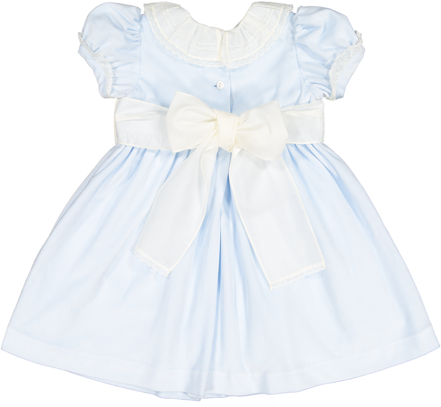 Charming Blue Velvet Dress