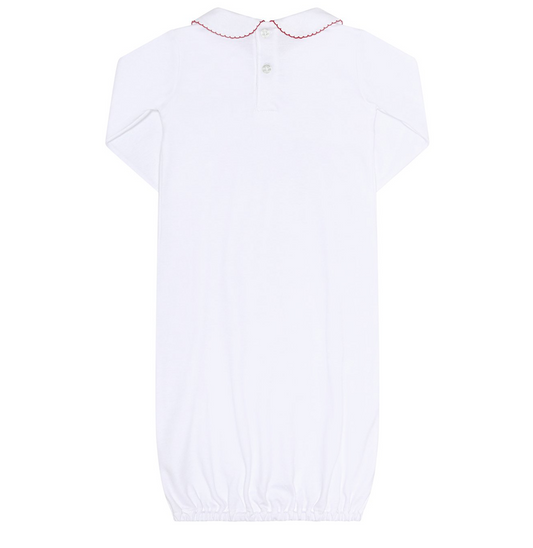 Christmas Tree Smocked Gown